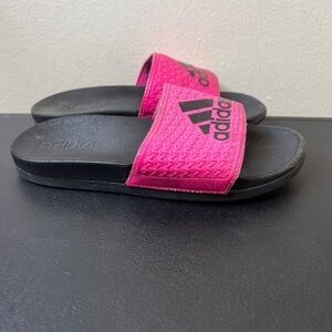 adidas Adilette Performance BA7695 Pink Black US Size 2 Youth Kids Sandals